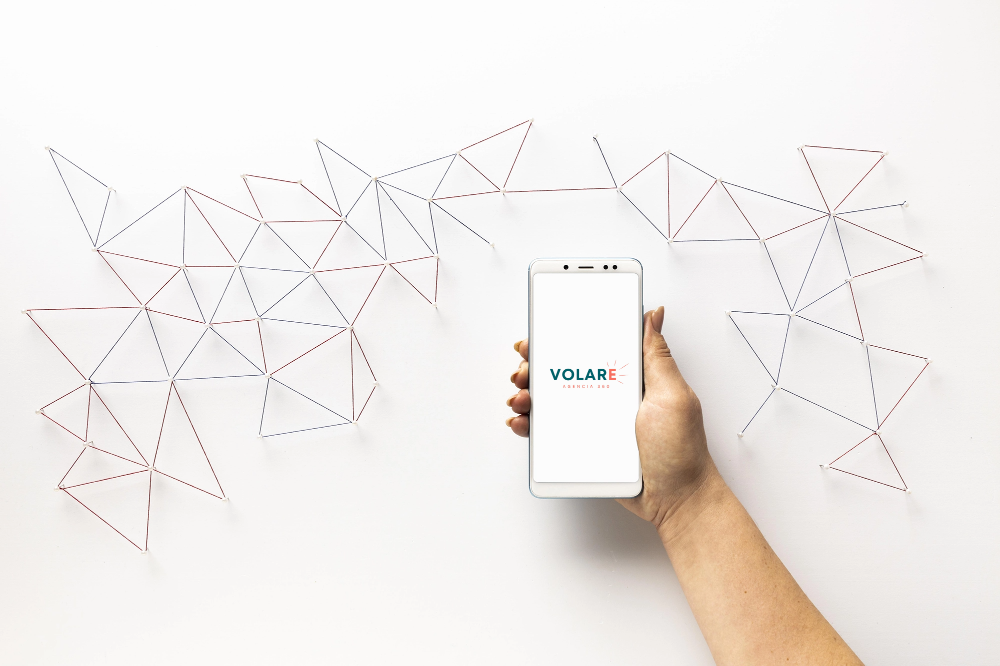 Blog Volare 7 Top view on 5g mockup design